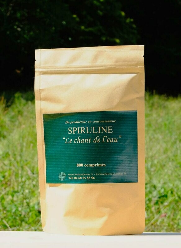 Comprimés de spiruline - Sachet de 400 g