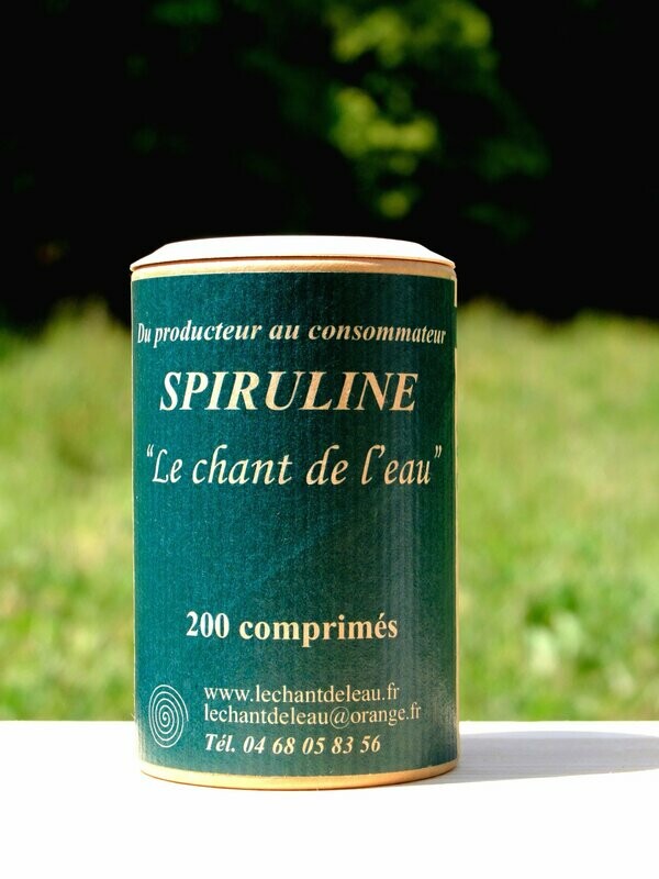 Comprimés de spiruline - Boîte de 100 g