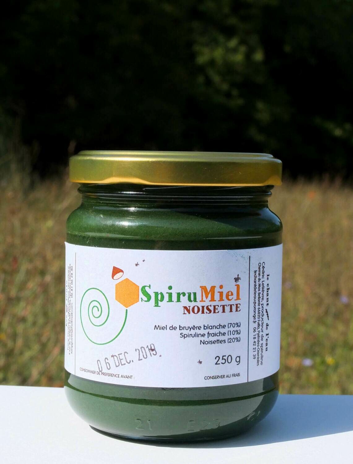 SpiruMiel Noisette