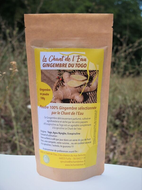 Gingembre en poudre du Togo
