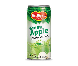 Delmonte Green Apple Fruit Drink, 240ml