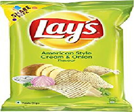 Lays Cream & Onion Chips 73gm