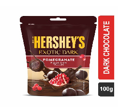 Hersheys Exotic Dark Chocolate Pomegranate, 100g
