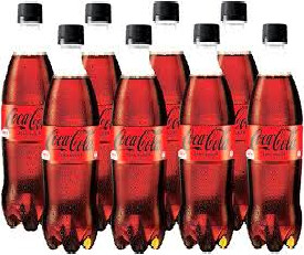 Coca Cola Zero Sugar No Calories Soft Drink PET Bottle, 250 ml (Pack of 28 Pcs)