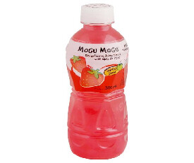 Mogu Mogu Strawberry Juice 300ml
