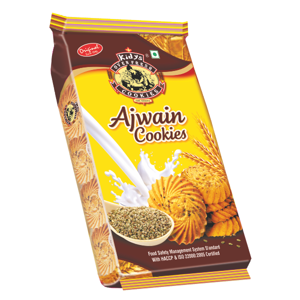 Kidys Ajwain Cookies 400gm