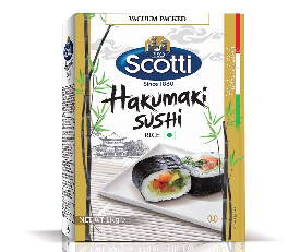 Scotti Riso Hakumaki Short Gran Sushi Rice 1Kg