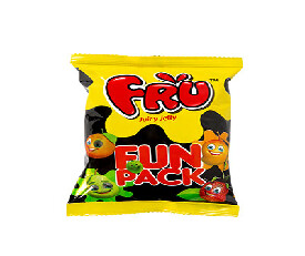 Fru Juicy Jelly Fun Pack Assorted Flavour 360gm (Pack Of 100 Pcs)