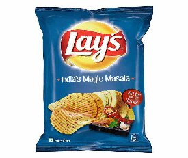 Lays Magic Masala Chips 28gm (Pack Of 10 Pcs)
