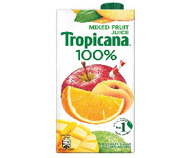 Tropicana Mix Fruit Juice 100% 1Ltr
