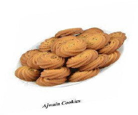 Kashvi Bakers Ajwain Cookies 400gm