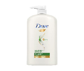 Dove Hair Fall Rescue Shampoo, 1LTR+ FREE Dove Daily Shine Shampoo 650ml