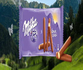 Milka Choco Biscuit Sticks 112 gm
