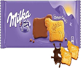 Milka Choco Cow Biscuits Pouch, 120 g