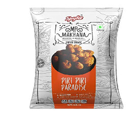Mr. Makhana Roasted Makhana and Foxnuts Piri Piri Flavour 25gm
