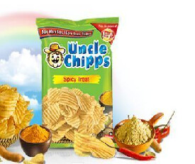 Uncle Chips Pudina 28gm (Pack Of 10 Pcs)