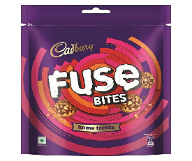 Cadbury Fuse Chocolate Home Treat Bite, 108.5gm (Packn Of 7 Pcs)