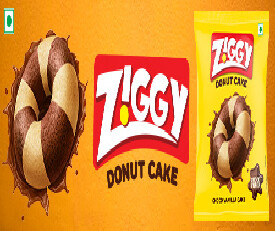 Ziggy Donut Choco Vanilla Cake 47g