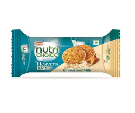 Britannia Nutri Choice Heavens Oat Almond Biscuits 100gm