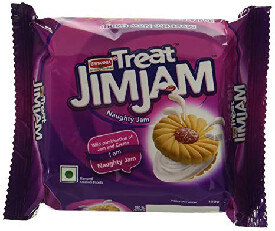 Britannia Treat Jim Jam Biscuits 138gm