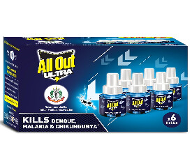 All Out Ultra Refill 45ml (Pack Of 6 Pcs)