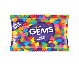 Cadbury Gems Chocolate, 18.96gm