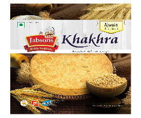 Jabsons Khakhra Ajwain Flavour 180gm