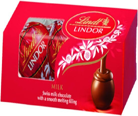 Lindt Lindor Milk Cornet (Pack Of 3 Pcs)