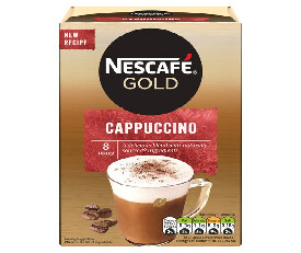 Nescafe Gold Cappuccino 8 Sachets 124gm