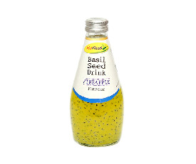 VeeFresh Basil Seed Drink Pineapple Flavor 300ml