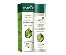 Biotique Morning Nectar Flawless Skin Lotion for All Skin Types, 120ml (260)