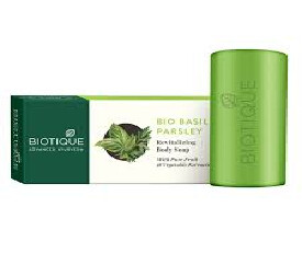 Biotique Basil and Parsley Revitilizing Body Soap, 150g