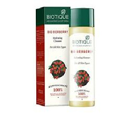 Biotique Bio Berberry Hydrating Cleanser For All Skin Types, 120Ml (275)