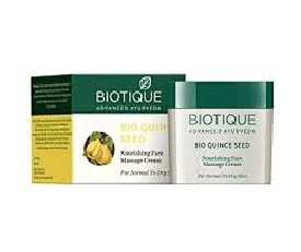 Biotique Bio Quince Seed Nourishing Face Massage Cream, 50gm (350)