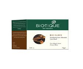 Biotique Bio Clove Purifying Anti Blemish Face Pack, 75gm (240)