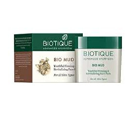 Biotique Bio Mud Youthful Firming &amp; Revitalizing Face Pack, 75gm (240)
