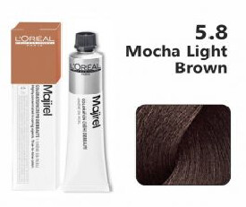 Loreal Professionnel MAJIREL 5.8 (Mocha Light Brown) hair colour(420)