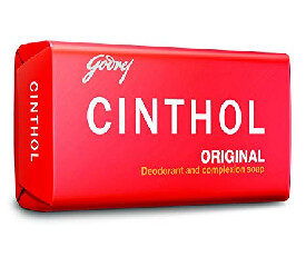 Cinthol Original (Red) Soap, 100g (Pack of 4)