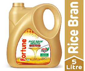Fortune Rice Bran Health Oil - 4.350 Ltr 