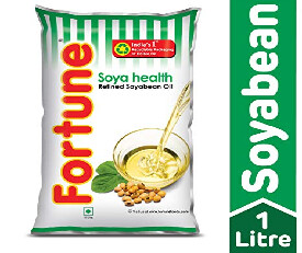 Fortune Soyabean Oil Pouch - 750GM