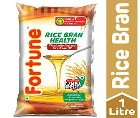 Fortune Rice Bran, 1L Pouch