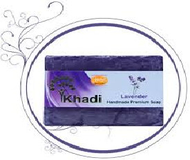 Khadi Handmade Soap Lavender 125gm