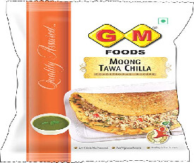 GM Foods Moong Dal Tawa Chilla Mix (400gm)