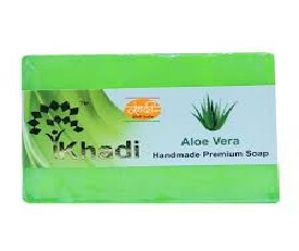 Khadi Handmade Soap Aloevera 125gm