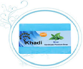 Khadi Handmade Soap Mint 125gm