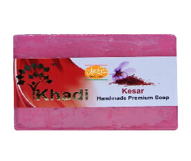 Khadi Handmade Soap Kesar 125gm