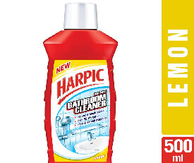 Harpic Red Bathroom Cleaner - Lemon - 500ml