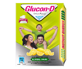 Glucon-D, Nimbu Pani flavoured Glucose Based Beverage Mix– 450gm