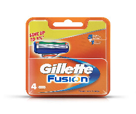 Gillette Fusion Manual Shaving  Blades - 4s Pack (Cartridge) (1199)