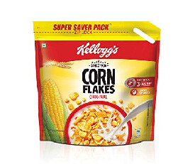 Kelloggs Corn Flakes, 900gm Refill (355)